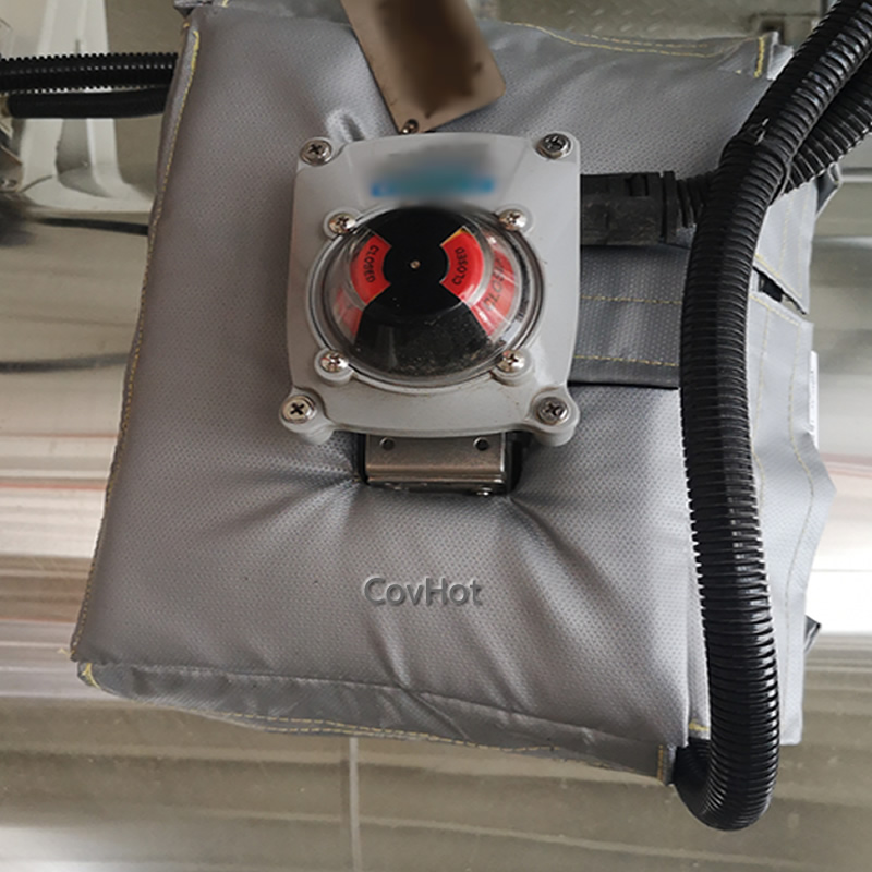 閥門執行器防凍保溫套 儀器儀表設備防火可拆卸伴熱保溫衣