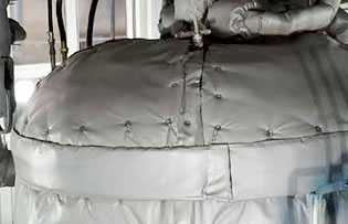 可拆卸封頭<a href=http://m.tjceec.com.cn/e/tags/?tagname=%E4%BF%9D%E6%B8%A9%E9%9A%94%E7%83%AD target=_blank class=infotextkey>保溫隔熱</a>套